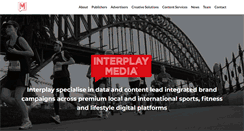 Desktop Screenshot of interplaymedia.com.au